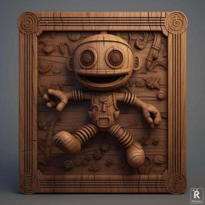 Games (Run Sackboy Run 2, GAMES_7654) 3D models for cnc